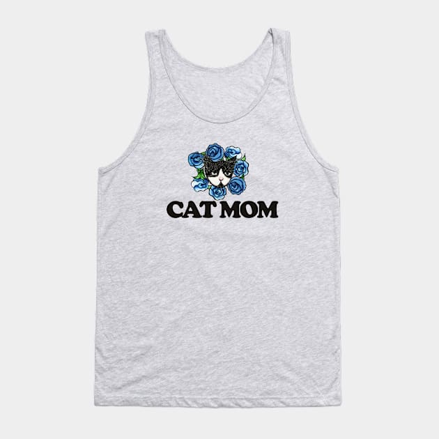 Cat Mom Tank Top by bubbsnugg